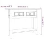 Mesa consola Corona Range de pino mexicano blanco 90x34,5x73 cm de , Mesas auxiliares - Ref: Foro24-282646, Precio: 88,32 €, ...