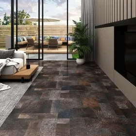 Tarimas autoadhesivas 20 uds PVC 1,86 m² estructura madera de , Suelos y moquetas - Ref: Foro24-330170, Precio: 39,46 €, Desc...