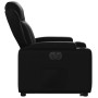 Sillón reclinable y elevable eléctrico cuero sintético negro en Sillones | Comprar online en Foru.es