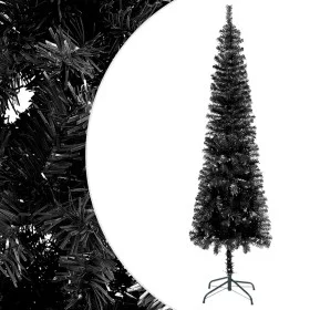 Árbol de Navidad delgado negro 240 cm de , Arboles de navidad - Ref: Foro24-329221, Precio: 36,99 €, Descuento: %