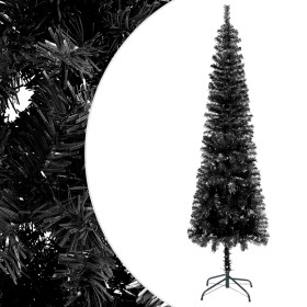 Árbol de Navidad delgado negro 240 cm de , Arboles de navidad - Ref: Foro24-329221, Precio: 37,57 €, Descuento: %