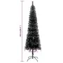 Árbol de Navidad delgado negro 240 cm de , Arboles de navidad - Ref: Foro24-329221, Precio: 36,99 €, Descuento: %