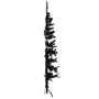 Medio árbol de Navidad artificial con soporte negro 150 cm de , Arboles de navidad - Ref: Foro24-344575, Precio: 13,58 €, Des...