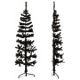 Medio árbol de Navidad artificial con soporte negro 150 cm de , Arboles de navidad - Ref: Foro24-344575, Precio: 13,58 €, Des...