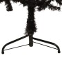 Medio árbol de Navidad artificial con soporte negro 150 cm de , Arboles de navidad - Ref: Foro24-344575, Precio: 13,58 €, Des...