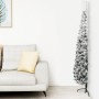 Mitad árbol Navidad artificial delgado con nieve 180 cm de , Arboles de navidad - Ref: Foro24-344606, Precio: 25,16 €, Descue...