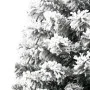 Mitad árbol Navidad artificial delgado con nieve 180 cm de , Arboles de navidad - Ref: Foro24-344606, Precio: 24,99 €, Descue...