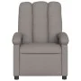 Sillón reclinable de tela gris taupe de , Sillones - Ref: Foro24-371735, Precio: 186,12 €, Descuento: %