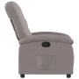 Sillón reclinable de tela gris taupe de , Sillones - Ref: Foro24-371735, Precio: 186,12 €, Descuento: %