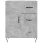Aparador alto madera contrachapada gris hormigón 69,5x34x180 cm de , Aparadores - Ref: Foro24-3198093, Precio: 169,19 €, Desc...