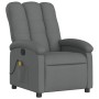 Sillón de masaje reclinable de tela gris oscuro de , Sillones - Ref: Foro24-371740, Precio: 253,58 €, Descuento: %