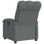 Sillón de masaje reclinable de tela gris oscuro de , Sillones - Ref: Foro24-371740, Precio: 249,36 €, Descuento: %