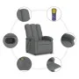 Sillón de masaje reclinable de tela gris oscuro de , Sillones - Ref: Foro24-371740, Precio: 249,36 €, Descuento: %