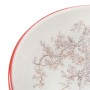 Lavabo sobre encimera redondo cerámica blanco y rojo Φ41x14 cm de , Lavabos - Ref: Foro24-155052, Precio: 96,01 €, Descuento: %