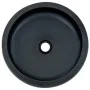 Lavabo sobre encimera redondo cerámica negro y azul Φ41x14 cm by , Sinks - Ref: Foro24-155065, Price: 97,22 €, Discount: %
