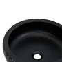 Lavabo sobre encimera redondo cerámica negro y azul Φ41x14 cm by , Sinks - Ref: Foro24-155065, Price: 97,22 €, Discount: %