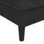 Sofá cama en forma de L terciopelo negro 255x140x70 cm de , Sofás - Ref: Foro24-3157263, Precio: 421,94 €, Descuento: %