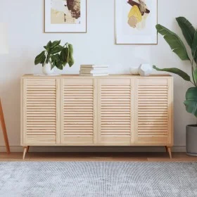 Schranktüren mit Lattenrost, 4 Stück, Kiefernholz, 69 x 39,4 cm von , Schranktüren - Ref: Foro24-151126, Preis: 78,77 €, Raba...