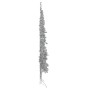 Medio árbol de Navidad artificial con soporte plateado 210 cm de , Arboles de navidad - Ref: Foro24-344597, Precio: 18,38 €, ...