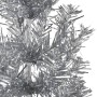 Medio árbol de Navidad artificial con soporte plateado 210 cm de , Arboles de navidad - Ref: Foro24-344597, Precio: 18,38 €, ...
