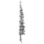 Mitad árbol Navidad artificial delgado con nieve 150 cm de , Arboles de navidad - Ref: Foro24-344605, Precio: 22,63 €, Descue...