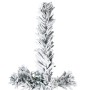 Mitad árbol Navidad artificial delgado con nieve 150 cm de , Arboles de navidad - Ref: Foro24-344605, Precio: 22,63 €, Descue...