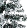 Mitad árbol Navidad artificial delgado con nieve 150 cm de , Arboles de navidad - Ref: Foro24-344605, Precio: 22,63 €, Descue...