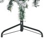 Mitad árbol Navidad artificial delgado con nieve 150 cm de , Arboles de navidad - Ref: Foro24-344605, Precio: 22,63 €, Descue...