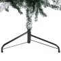 Mitad árbol Navidad artificial delgado con nieve 210 cm de , Arboles de navidad - Ref: Foro24-344607, Precio: 29,06 €, Descue...