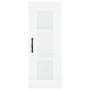 Aparador alto madera contrachapada blanco 34,5x34x180 cm de , Aparadores - Ref: Foro24-3199201, Precio: 106,67 €, Descuento: %