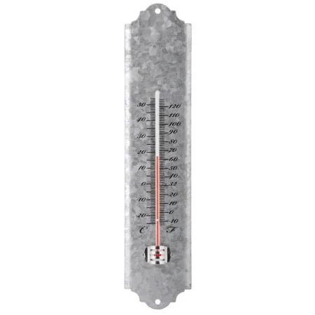 Esschert Design Termómetro de pared de zinc 30 cm OZ10 de Esschert Design, Previsiones y estaciones meteorológicas - Ref: For...