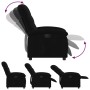 Sillón reclinable de tela negro de , Sillones - Ref: Foro24-371729, Precio: 189,76 €, Descuento: %