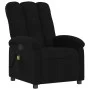 Sillón reclinable de masaje de tela negro de , Sillones - Ref: Foro24-371741, Precio: 215,36 €, Descuento: %
