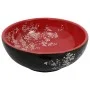 Lavabo sobre encimera redondo cerámica rojo y negro Φ41x14 cm de , Lavabos - Ref: Foro24-155051, Precio: 102,93 €, Descuento: %