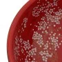 Lavabo sobre encimera redondo cerámica rojo y negro Φ41x14 cm de , Lavabos - Ref: Foro24-155051, Precio: 102,93 €, Descuento: %