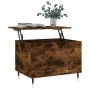 Smoked oak plywood coffee table 60x44.5x45 cm by , Coffee table - Ref: Foro24-830945, Price: 54,56 €, Discount: %