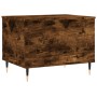 Mesa de centro madera contrachapada roble ahumado 60x44,5x45 cm de , Mesas de centro - Ref: Foro24-830945, Precio: 55,24 €, D...