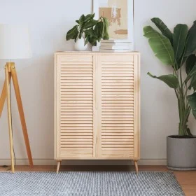 Wardrobe door slats 2 pcs pine wood 99.3x39.4 cm by , cabinet doors - Ref: Foro24-151134, Price: 58,47 €, Discount: %