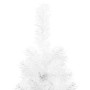 Medio árbol de Navidad artificial con soporte blanco 180 cm de , Arboles de navidad - Ref: Foro24-344566, Precio: 16,18 €, De...