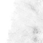 Medio árbol de Navidad artificial con soporte blanco 180 cm de , Arboles de navidad - Ref: Foro24-344566, Precio: 16,18 €, De...