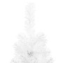Medio árbol de Navidad artificial con soporte blanco 120 cm de , Arboles de navidad - Ref: Foro24-344564, Precio: 9,99 €, Des...