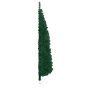 Medio árbol de Navidad artificial con soporte verde 240 cm de , Arboles de navidad - Ref: Foro24-344603, Precio: 19,89 €, Des...