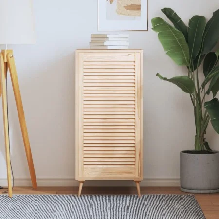 Puerta de armario de lamas madera de pino maciza 99,3x49,4 cm de , Puertas de armarios - Ref: Foro24-151136, Precio: 50,80 €,...