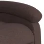 Sillón reclinable de tela marrón oscuro de , Sillones - Ref: Foro24-371732, Precio: 186,29 €, Descuento: %