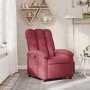 Sillón reclinable de tela rojo tinto de , Sillones - Ref: Foro24-371730, Precio: 201,22 €, Descuento: %