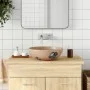 Round brown and blue ceramic countertop washbasin Φ41x14 cm by , Sinks - Ref: Foro24-155057, Price: 77,48 €, Discount: %