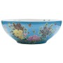 Lavabo sobre encimera redondo cerámica multicolor Φ41x14 cm de , Lavabos - Ref: Foro24-155055, Precio: 130,46 €, Descuento: %