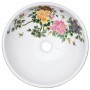 Lavabo sobre encimera redondo cerámica multicolor Φ41x14 cm de , Lavabos - Ref: Foro24-155055, Precio: 130,46 €, Descuento: %