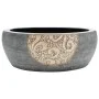 Brown and black ceramic round countertop washbasin Φ41x14 cm by , Sinks - Ref: Foro24-155060, Price: 110,26 €, Discount: %