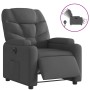 Sillón reclinable eléctrico de tela negro en Sillones | Comprar online en Foru.es